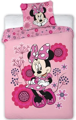 Produktbild von bettwäsche Minnie Maus 140 x 200 cm rosa