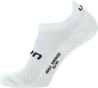Produktbild von 2er Pack UYN Agile Sneakersocken Uni white 35-38
