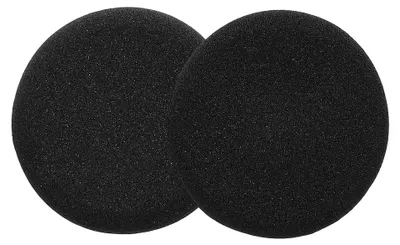 Produktbild von kwmobile 2x Samt Ohr Polster für Jabra Evolve 20 / 20se / 30 / 30II / 40 / 65 Ohrpolster - Ersatz Ohrpolster - Kopfhörer Ersatzteile - Kopfhörer