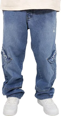 Produktbild von DADA Supreme Cargo Baggy Jeans mit Taschen und DADA Stitch Größe: 28W