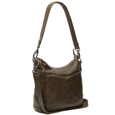 Obrázok produktu pre The Chesterfield Brand Washed Panama Schultertasche Leder 21 cm