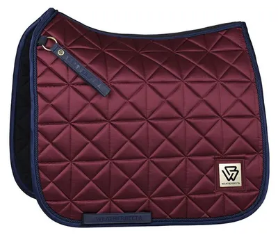 Image de Protege-selle Weatherbeeta Satin Luxe Air-Tec pour l'équitation, couleur : bordeaux, taille : S