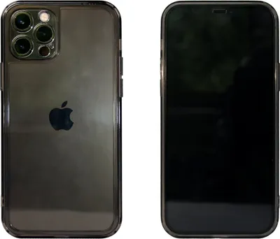 Produktbild von Schutzhülle TPU mit Kameraschutz Bumper Hülle Case Handy Smartphone kompatibel mit iPhone 11 Pro Max Dunkel-Transparent