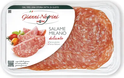 Produktbild von Salami Salame Milano delicato in Scheiben 80g - Gianni Negrini