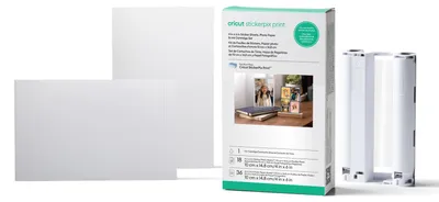 Productafbeelding van Cricut StickerPix: Set met stickerpapier, fotopapier en inktcartridge, China, 19,8 mm, 11,6 mm, 4,2 mm, 380 g, 380 g