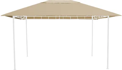 Produktbild von Grasekamp Ersatzdach zu Gartenpavillon Antik  Pavillon Partyzelt 3x4m Beige