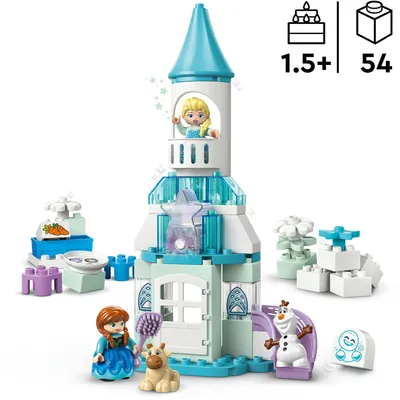 Immagine prodotto di LEGO DUPLO | Disney 10455 Anna and Elsa's Party at the Ice Castle - Creative Play 2 years