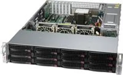 Immagine prodotto di Supermicro SuperChassis 826BAC12-R802LPB - Chassis - ATX