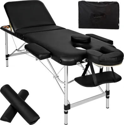 Immagine prodotto di set lettino da massaggio tectake® a 3 zone larghezza 60 cm, imbottitura 5 cm 210 x 95 x 89 cm