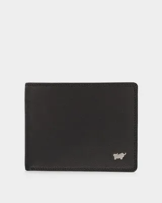 Produktbild von Portemonnaie GOLF RFID Geldbörse 11 Kartenfächer schwarz Uni - Leder