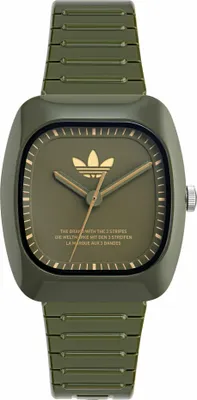 Produktbild von Adidas Uni Uhr RETRO WAVE ONE Keramik grün AOSY24031