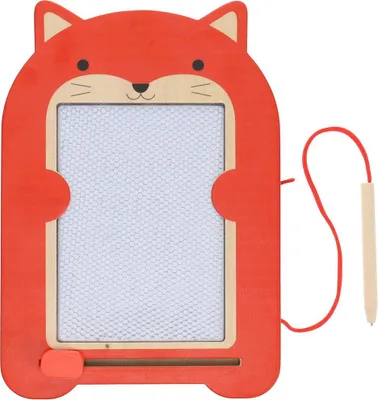 Obrázok produktu pre Petit Collage Školská tabuľa Deti Tabuľa Drevená tabuľa Fox