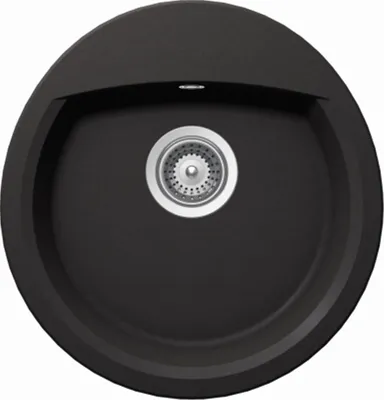 Produktbild von Schock Einbauspüle Manhattan R-100 A Nero - Auflagespüle
