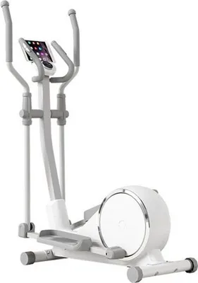Produktbild von Magnetischer Ellipsentrainer BE85EK mit Bluetooth-Funktion weiß