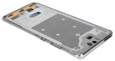 Produktbild von Ersatz-Mittelrahmenplatte für Mobiltelefon, Silberfarben