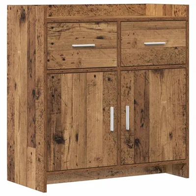 Imagen del producto de Aparador Madera envejecida 75 x 36 x 80 cm Madera de ingeniería