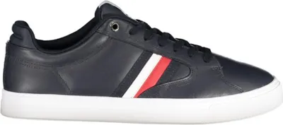 Produktbild von Blaue Herrensportschuhe mit Kontrastdetails und herausnehmbarer Sohle