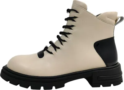 Produktbild von 2 Go Fashion Damenschuhe Schnürstiefel Beige Freizeit, Schuhgröße:38 EU