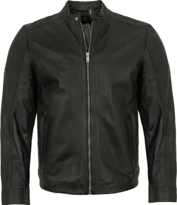 Produktbild von Existenz - Herren Lederjacke Lammnappa schwarz : 60