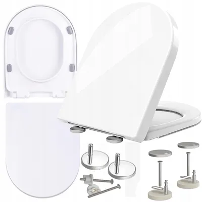 Produktbild von Mareani WC-Sitz Duroplast antibakteriell Soft-Close weiß