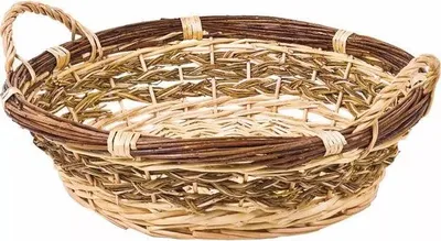 Obrázek produktu pro Korbschale rund, Vollweide, Höhe: 100/150 mm, ø: 400 mm