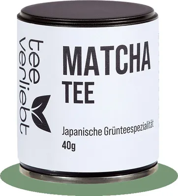 Produktbild von teeverliebt - Matcha Tee  Grüntee | 40 g Dose