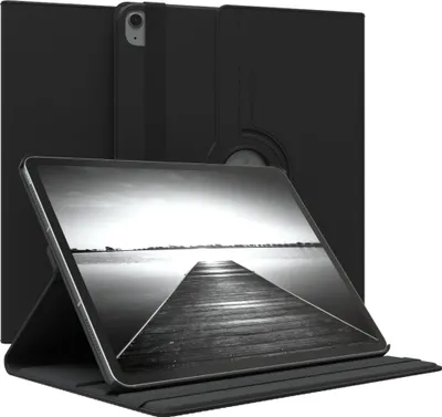 Produktbild von EAZY CASE - Tablet Hülle für Apple iPad Pro 12,9" (2022) Schutzhülle, Tablet Case 360° drehbar in Schwarz