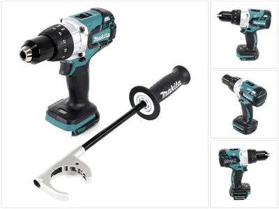 Obrázok produktu pre Makita DDF481Z, Pištoľová vŕtačka, Rýchloupínanie, 1,3 cm, 7,6 cm, 1,3 cm, 1,5 mm