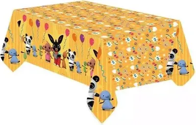 Zdjęcie produktu dla Amscan Obrus Papierowy Bing - Urodziny, 120X180Cm