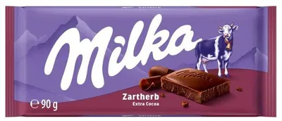 Produktbild von Milka Zartherb 90g