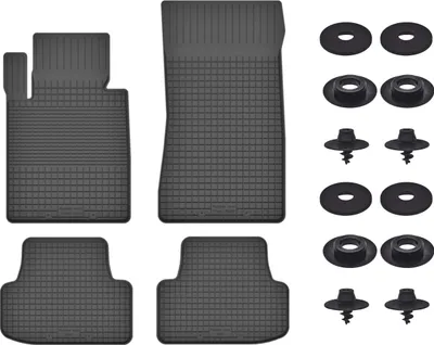 Produktbild von Gummimatten Mit Stoppern Für: Bmw 3 F31 (2012-2019) Schwarz Set