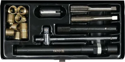 Produktbild von Reparaturset Zündkerzengewinde M14x1,25 HSS inkl. Gewindefräser und Spezialdorn