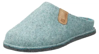 Produktbild von Rohde Damen Hausschuhe Pantoffeln Softfilz Lucca 6820, Blau, Größe 38 EU