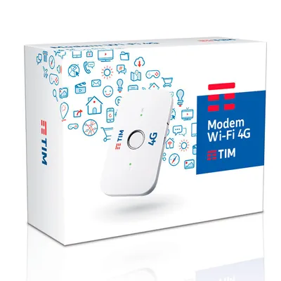 Immagine prodotto di Tim Modem Wi-Fi 4G 770455 Bianco LTE CAT 4 150 Mbps Download 10 Utenti