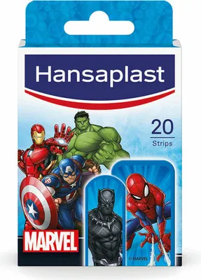 Obrázok produktu pre Hansaplast Kids Marvel 20 obväzov