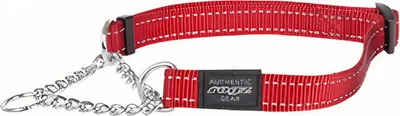 Produktbild von Rogz For Dogs Fanbelt Halfslip Halsband Rood