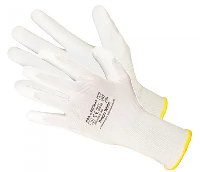 Produktbild von 6 Paar Arbeitshandschuhe Feinstrickhandschuh für Montagearbeiten mit Polyurethan Beschichtung Mechanikerhandschuhe, Heimwerker und Garten, Größe: 10 (XL)