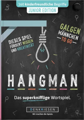 Produktbild von HANGMAN® | Junior Edition – "Das superknifflige Wortspiel."