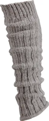 Produktbild von TippTexx 24 1 Paar Beinwärmer, Stulpen, Legwarmers mit Wolle (Schaf und Alpaka), Taupe