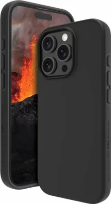 Produktbild von dbramante1928 Iceland Ultra - Hintere Abdeckung für Mobiltelefon - kompatibel mit MagSafe - D3O, Kunststoff - Schwarz - für Apple iPhone 16 Pro