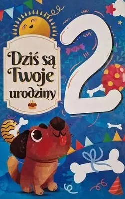 Obrázok produktu pre Darčeková karta Narodeniny 2 – chlapec – YEKU