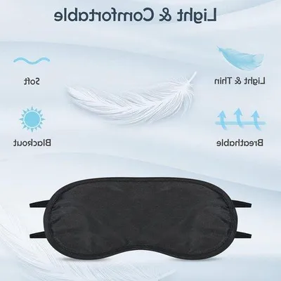 Image de Lot de masques de sommeil - Confortables et opaques - 50 pièces