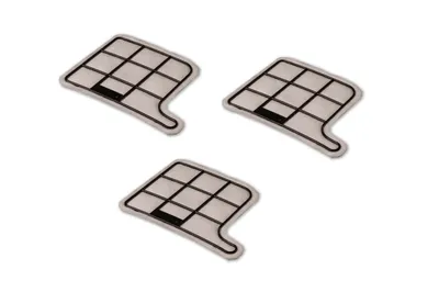 Productafbeelding van 3 x Motorbeschermingsfilters / Motorfilters, compatibel met Vorwerk Kobold VK 135 / 136