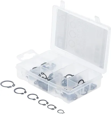 Immagine prodotto di BGS TECHNIC Assortimento di anelli di sicurezza esterni, 78 pezzi