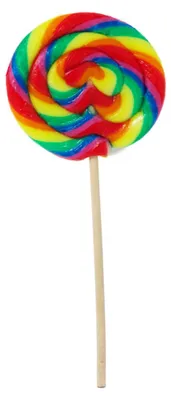 Produktbild von Rainbow Spiral Lolly großer Frucht Lutscher bunt fruchtig süß 80g