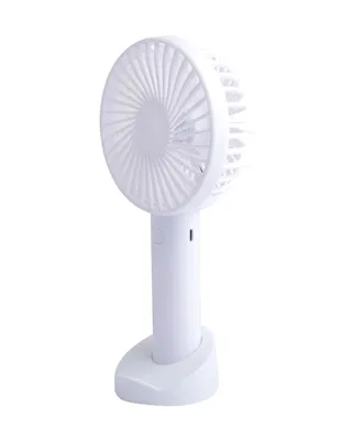 Immagine prodotto di Ventilatore portatile ricaricabile USB bianco
