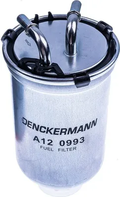 Produktbild von Kraftstofffilter DENCKERMANN A120993 für VW Polo Schrägheck (6R1, 6C1) Leitungsfilter