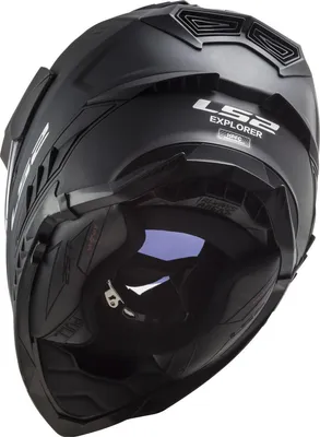 Immagine prodotto di LS2 Casco enduro "MX701 Explorer Solid" 3 nero opaco, taglia 53 / 54 = XS