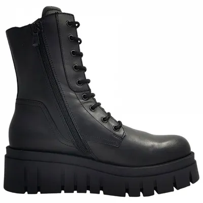 Image de Chaussures de ville pour femme Nero Giardini, bottines à lacets, couleur noire, style décontracté
