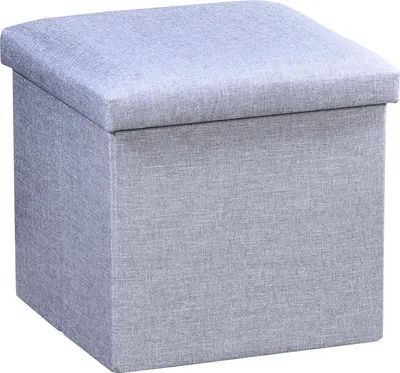 Obrázek produktu pro KESPER Taburet 38 X 38 X 38 cm Světle Šedý 15956